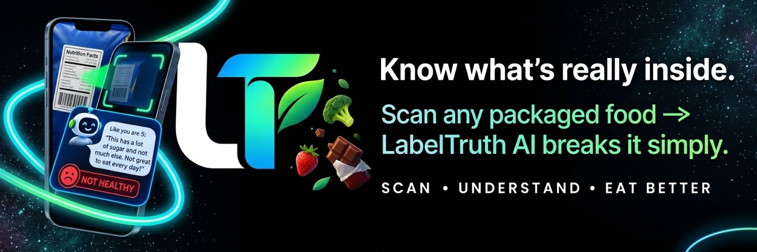 LabelTruth scanning a nutrition label